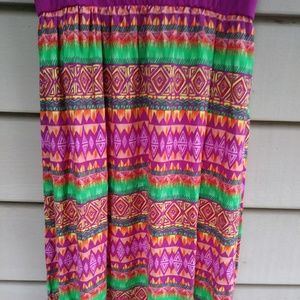 Faded Glory Dresses - Colorful Maxi Dress Large Faded Glory Dresses - Colorful Maxi Dress Large